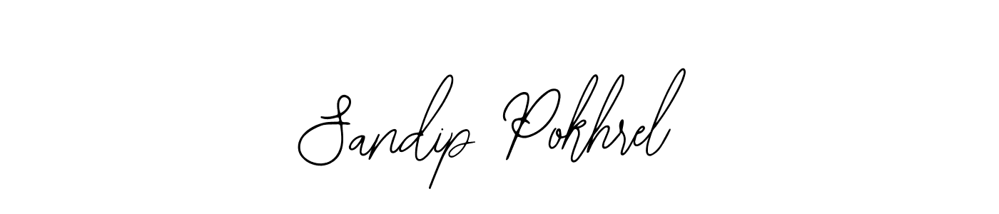 How to make Sandip Pokhrel signature? Bearetta-2O07w is a professional autograph style. Create handwritten signature for Sandip Pokhrel name. Sandip Pokhrel signature style 12 images and pictures png