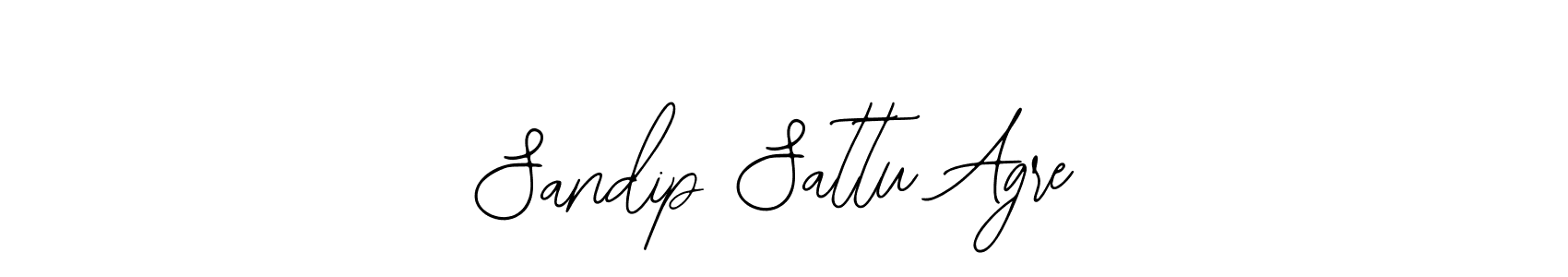 The best way (Bearetta-2O07w) to make a short signature is to pick only two or three words in your name. The name Sandip Sattu Agre include a total of six letters. For converting this name. Sandip Sattu Agre signature style 12 images and pictures png