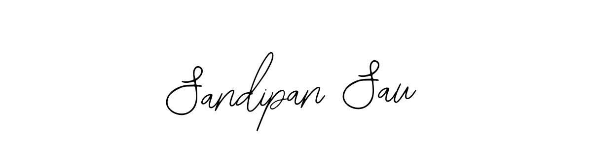 You should practise on your own different ways (Bearetta-2O07w) to write your name (Sandipan Sau) in signature. don't let someone else do it for you. Sandipan Sau signature style 12 images and pictures png