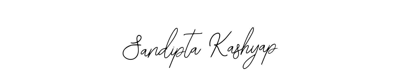 Create a beautiful signature design for name Sandipta Kashyap. With this signature (Bearetta-2O07w) fonts, you can make a handwritten signature for free. Sandipta Kashyap signature style 12 images and pictures png