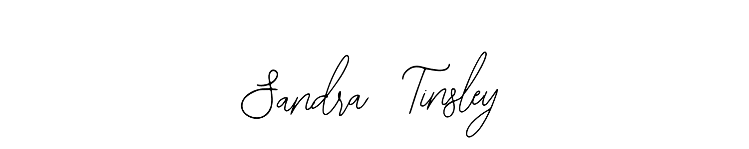 if you are searching for the best signature style for your name Sandra  Tinsley. so please give up your signature search. here we have designed multiple signature styles  using Bearetta-2O07w. Sandra  Tinsley signature style 12 images and pictures png