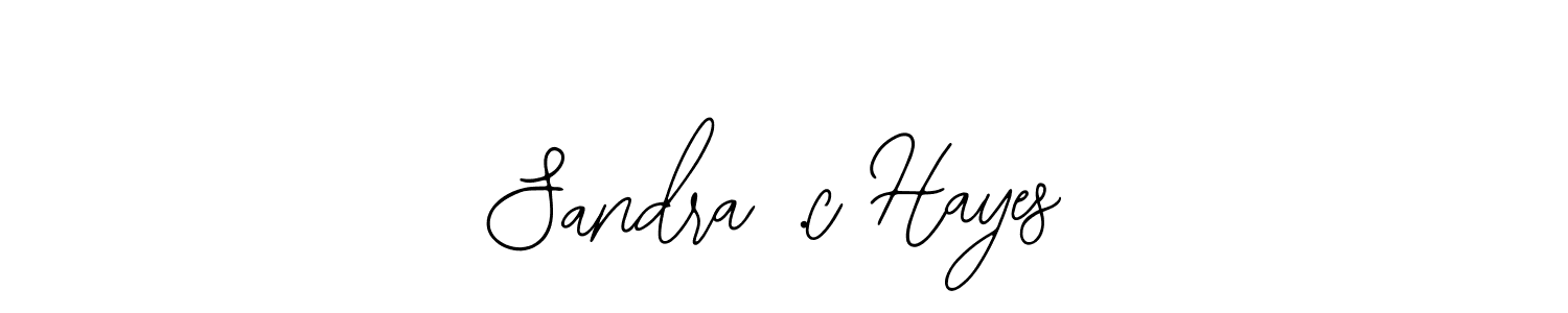 Use a signature maker to create a handwritten signature online. With this signature software, you can design (Bearetta-2O07w) your own signature for name Sandra .c Hayes. Sandra .c Hayes signature style 12 images and pictures png