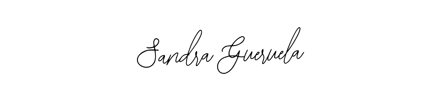 How to make Sandra Gueruela name signature. Use Bearetta-2O07w style for creating short signs online. This is the latest handwritten sign. Sandra Gueruela signature style 12 images and pictures png