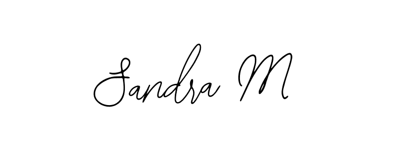 Make a beautiful signature design for name Sandra M. Use this online signature maker to create a handwritten signature for free. Sandra M signature style 12 images and pictures png