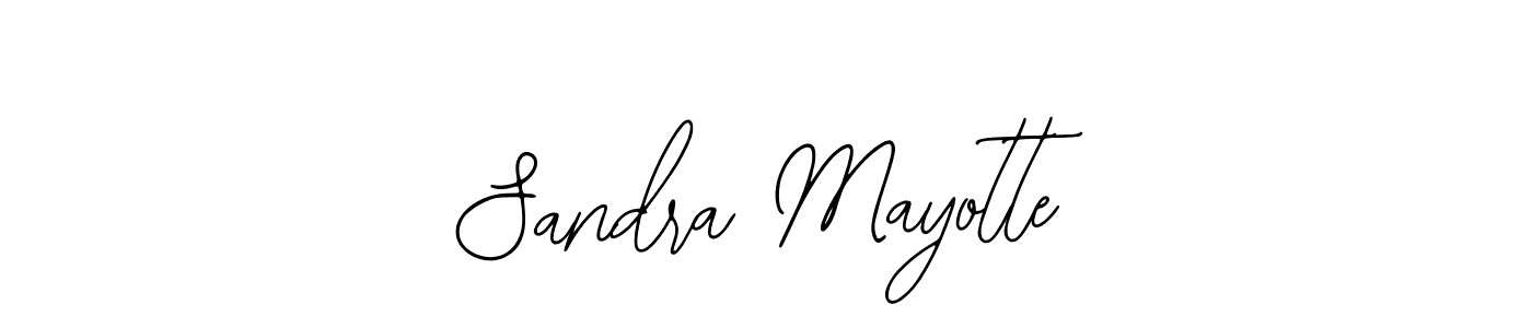 Use a signature maker to create a handwritten signature online. With this signature software, you can design (Bearetta-2O07w) your own signature for name Sandra Mayotte. Sandra Mayotte signature style 12 images and pictures png