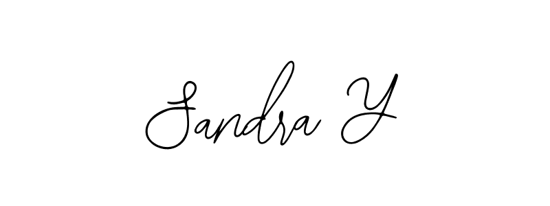 Sandra Y stylish signature style. Best Handwritten Sign (Bearetta-2O07w) for my name. Handwritten Signature Collection Ideas for my name Sandra Y. Sandra Y signature style 12 images and pictures png