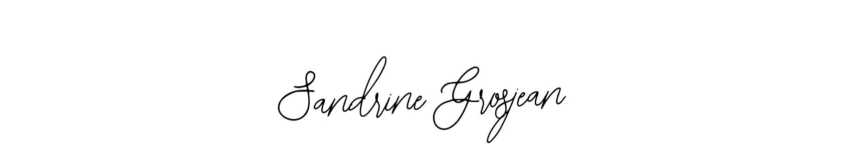 Design your own signature with our free online signature maker. With this signature software, you can create a handwritten (Bearetta-2O07w) signature for name Sandrine Grosjean. Sandrine Grosjean signature style 12 images and pictures png