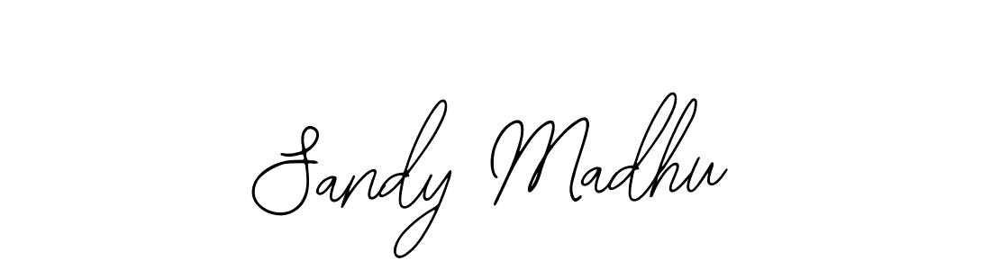 Design your own signature with our free online signature maker. With this signature software, you can create a handwritten (Bearetta-2O07w) signature for name Sandy Madhu. Sandy Madhu signature style 12 images and pictures png