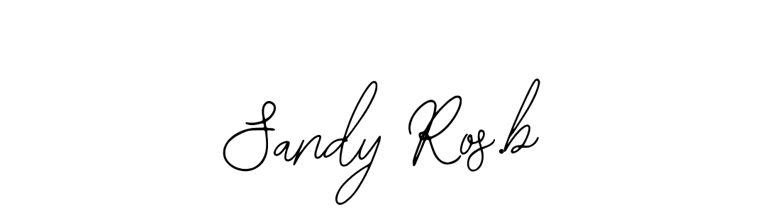 Similarly Bearetta-2O07w is the best handwritten signature design. Signature creator online .You can use it as an online autograph creator for name Sandy Ros.b. Sandy Ros.b signature style 12 images and pictures png