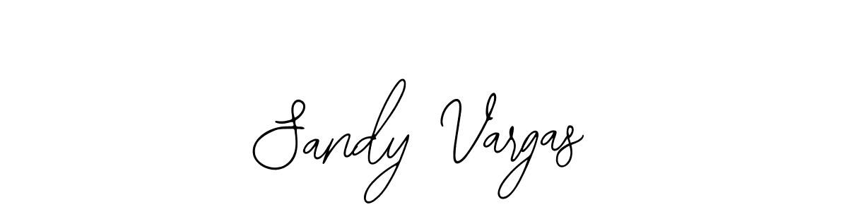 How to make Sandy Vargas name signature. Use Bearetta-2O07w style for creating short signs online. This is the latest handwritten sign. Sandy Vargas signature style 12 images and pictures png