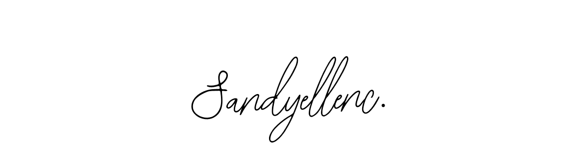 Make a beautiful signature design for name Sandyellenc.. Use this online signature maker to create a handwritten signature for free. Sandyellenc. signature style 12 images and pictures png