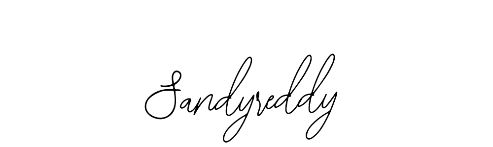 Design your own signature with our free online signature maker. With this signature software, you can create a handwritten (Bearetta-2O07w) signature for name Sandyreddy. Sandyreddy signature style 12 images and pictures png