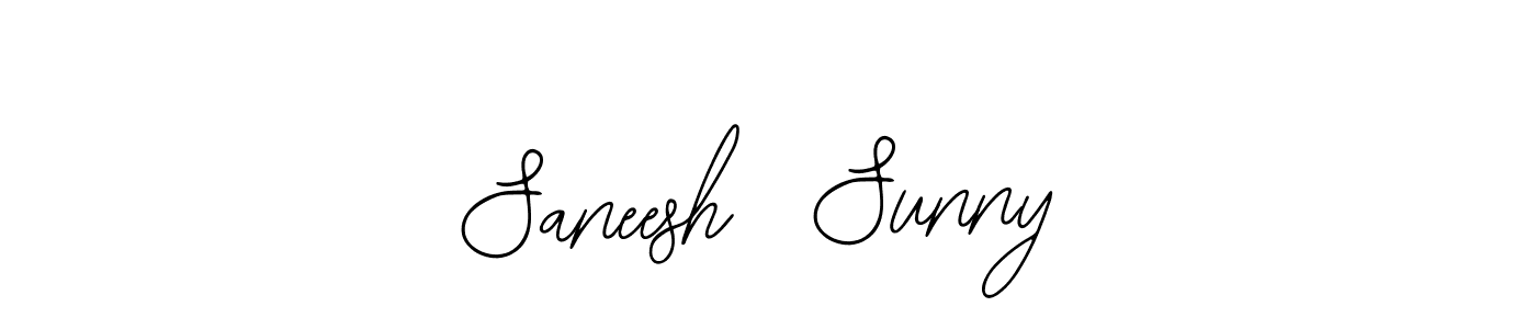 Make a short Saneesh  Sunny signature style. Manage your documents anywhere anytime using Bearetta-2O07w. Create and add eSignatures, submit forms, share and send files easily. Saneesh  Sunny signature style 12 images and pictures png