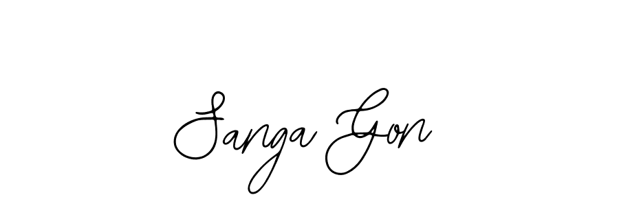 Best and Professional Signature Style for Sanga Gon. Bearetta-2O07w Best Signature Style Collection. Sanga Gon signature style 12 images and pictures png