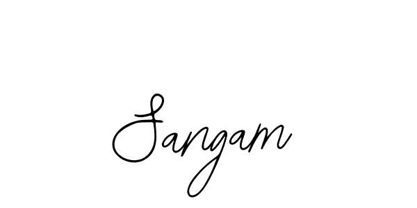 Make a beautiful signature design for name Sangam. With this signature (Bearetta-2O07w) style, you can create a handwritten signature for free. Sangam signature style 12 images and pictures png