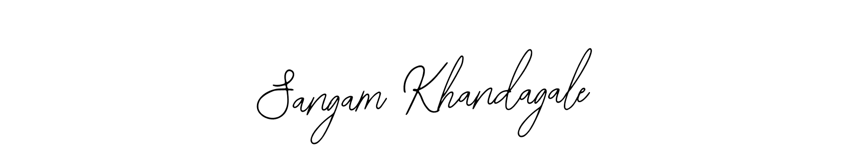 It looks lik you need a new signature style for name Sangam Khandagale. Design unique handwritten (Bearetta-2O07w) signature with our free signature maker in just a few clicks. Sangam Khandagale signature style 12 images and pictures png