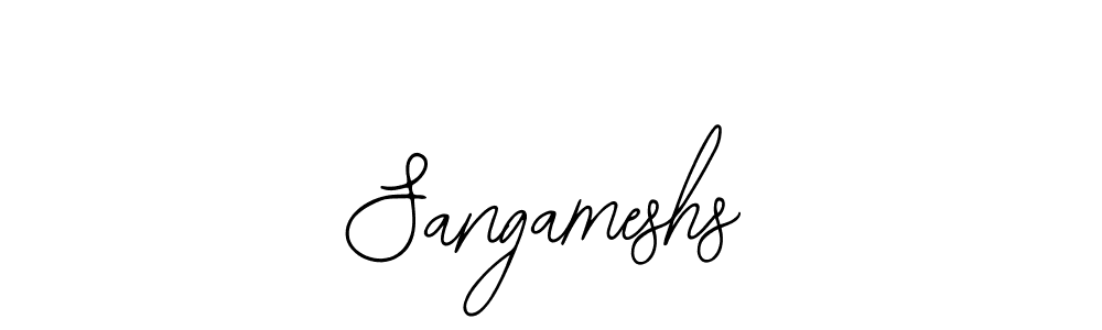 Once you've used our free online signature maker to create your best signature Bearetta-2O07w style, it's time to enjoy all of the benefits that Sangameshs name signing documents. Sangameshs signature style 12 images and pictures png