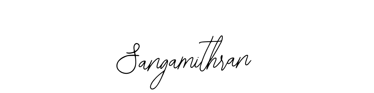 Make a beautiful signature design for name Sangamithran. With this signature (Bearetta-2O07w) style, you can create a handwritten signature for free. Sangamithran signature style 12 images and pictures png