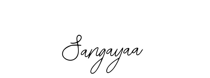 Create a beautiful signature design for name Sangayaa. With this signature (Bearetta-2O07w) fonts, you can make a handwritten signature for free. Sangayaa signature style 12 images and pictures png