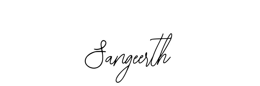 Also we have Sangeerth name is the best signature style. Create professional handwritten signature collection using Bearetta-2O07w autograph style. Sangeerth signature style 12 images and pictures png