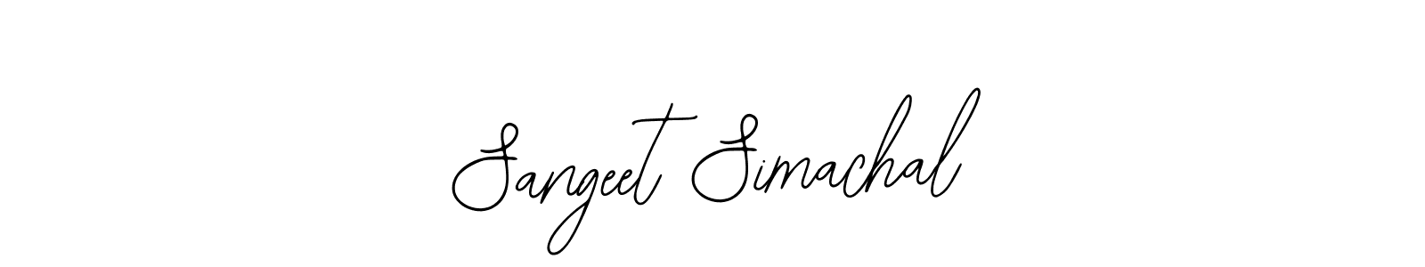 Make a beautiful signature design for name Sangeet Simachal. Use this online signature maker to create a handwritten signature for free. Sangeet Simachal signature style 12 images and pictures png