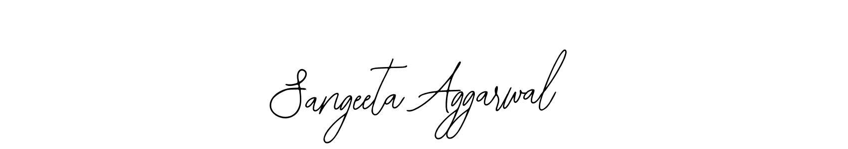 Also You can easily find your signature by using the search form. We will create Sangeeta Aggarwal name handwritten signature images for you free of cost using Bearetta-2O07w sign style. Sangeeta Aggarwal signature style 12 images and pictures png