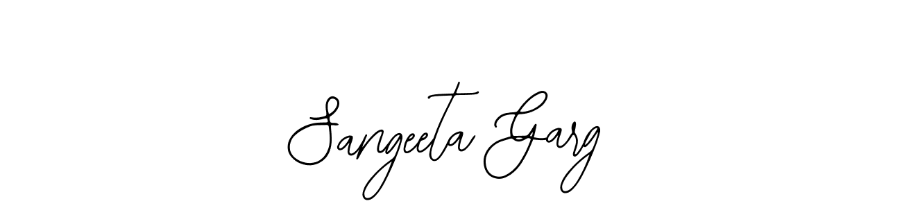 The best way (Bearetta-2O07w) to make a short signature is to pick only two or three words in your name. The name Sangeeta Garg include a total of six letters. For converting this name. Sangeeta Garg signature style 12 images and pictures png