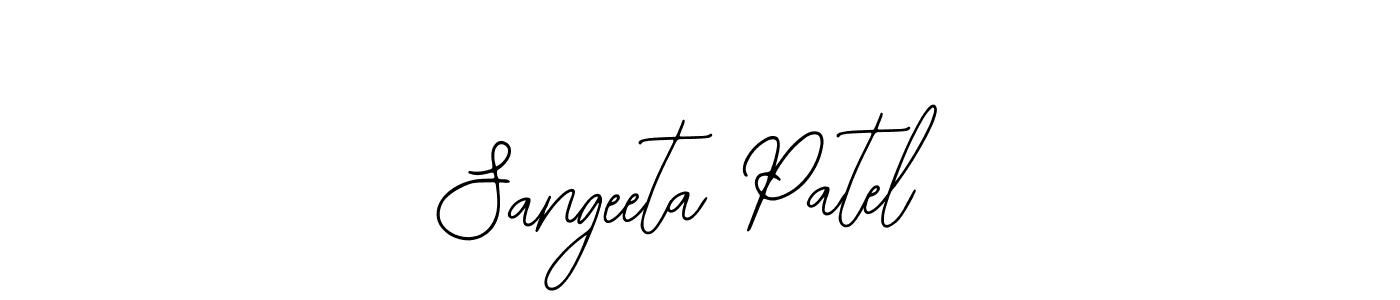 Design your own signature with our free online signature maker. With this signature software, you can create a handwritten (Bearetta-2O07w) signature for name Sangeeta Patel. Sangeeta Patel signature style 12 images and pictures png