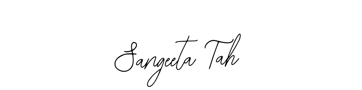 Make a beautiful signature design for name Sangeeta Tah. Use this online signature maker to create a handwritten signature for free. Sangeeta Tah signature style 12 images and pictures png