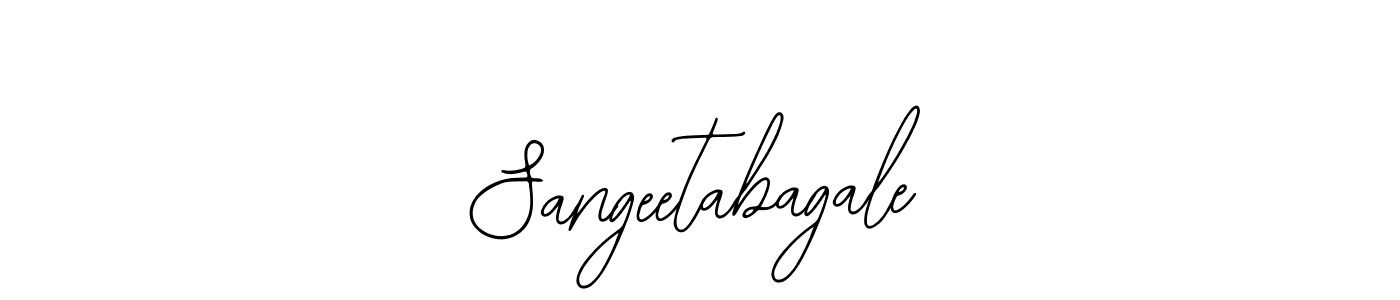 It looks lik you need a new signature style for name Sangeetabagale. Design unique handwritten (Bearetta-2O07w) signature with our free signature maker in just a few clicks. Sangeetabagale signature style 12 images and pictures png