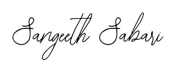 Personalize your online presence with Sangeeth Sabari signature rendered in elegant Bearetta-2O07w font. Great for website footers and blogs. Sangeeth Sabari signature style 12 images and pictures png
