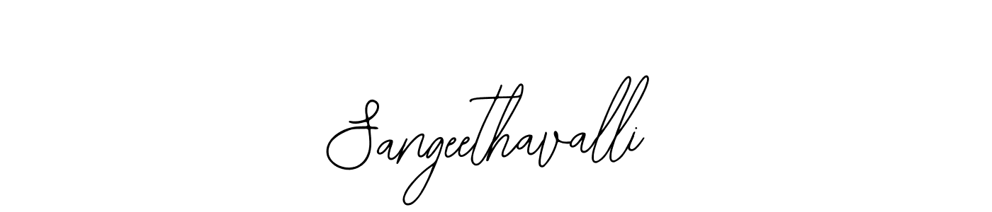 How to make Sangeethavalli signature? Bearetta-2O07w is a professional autograph style. Create handwritten signature for Sangeethavalli name. Sangeethavalli signature style 12 images and pictures png