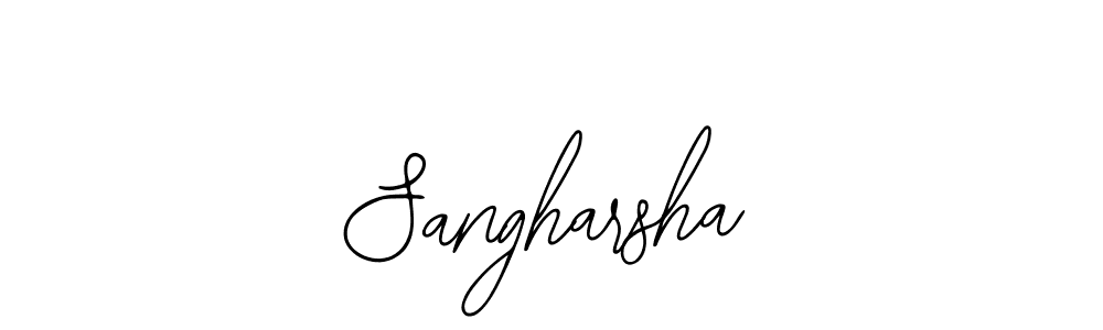 How to make Sangharsha signature? Bearetta-2O07w is a professional autograph style. Create handwritten signature for Sangharsha name. Sangharsha signature style 12 images and pictures png