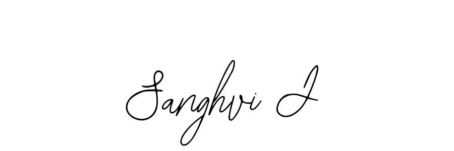 Create a beautiful signature design for name Sanghvi J. With this signature (Bearetta-2O07w) fonts, you can make a handwritten signature for free. Sanghvi J signature style 12 images and pictures png