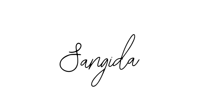 Also You can easily find your signature by using the search form. We will create Sangida name handwritten signature images for you free of cost using Bearetta-2O07w sign style. Sangida signature style 12 images and pictures png