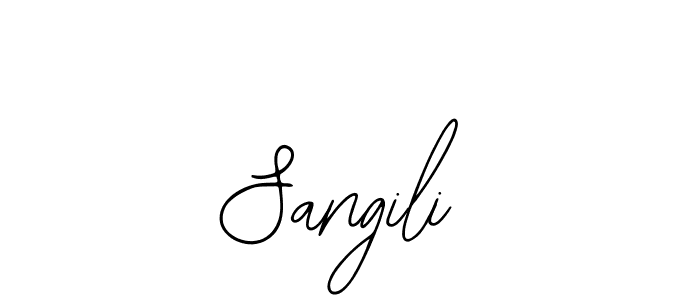 Make a beautiful signature design for name Sangili. With this signature (Bearetta-2O07w) style, you can create a handwritten signature for free. Sangili signature style 12 images and pictures png