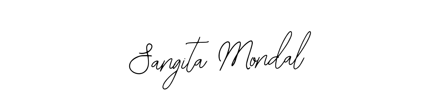 Design your own signature with our free online signature maker. With this signature software, you can create a handwritten (Bearetta-2O07w) signature for name Sangita Mondal. Sangita Mondal signature style 12 images and pictures png