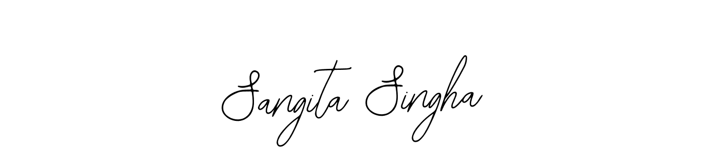 Also we have Sangita Singha name is the best signature style. Create professional handwritten signature collection using Bearetta-2O07w autograph style. Sangita Singha signature style 12 images and pictures png