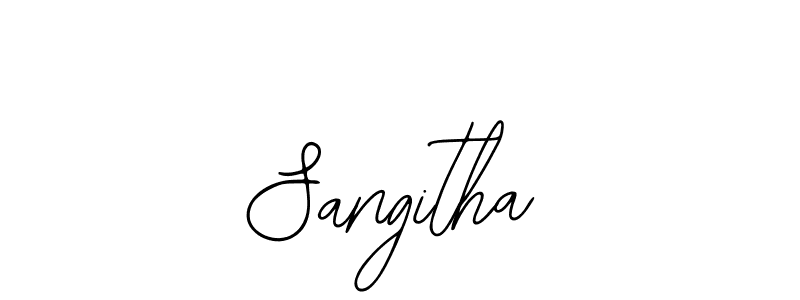 Make a beautiful signature design for name Sangitha. Use this online signature maker to create a handwritten signature for free. Sangitha signature style 12 images and pictures png