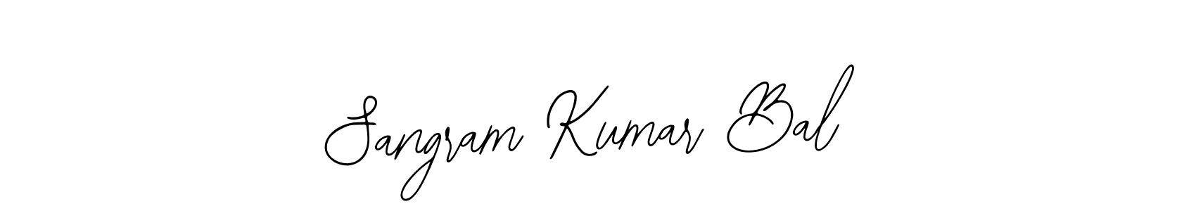 Also You can easily find your signature by using the search form. We will create Sangram Kumar Bal name handwritten signature images for you free of cost using Bearetta-2O07w sign style. Sangram Kumar Bal signature style 12 images and pictures png