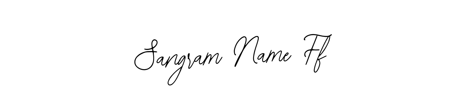 Also You can easily find your signature by using the search form. We will create Sangram Name Ff name handwritten signature images for you free of cost using Bearetta-2O07w sign style. Sangram Name Ff signature style 12 images and pictures png
