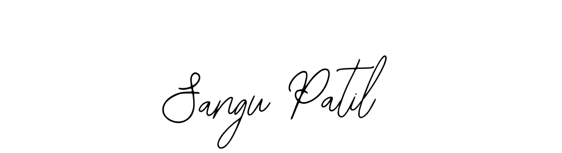 Also You can easily find your signature by using the search form. We will create Sangu Patil name handwritten signature images for you free of cost using Bearetta-2O07w sign style. Sangu Patil signature style 12 images and pictures png