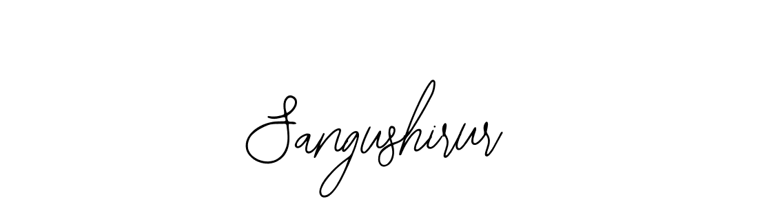 It looks lik you need a new signature style for name Sangushirur. Design unique handwritten (Bearetta-2O07w) signature with our free signature maker in just a few clicks. Sangushirur signature style 12 images and pictures png