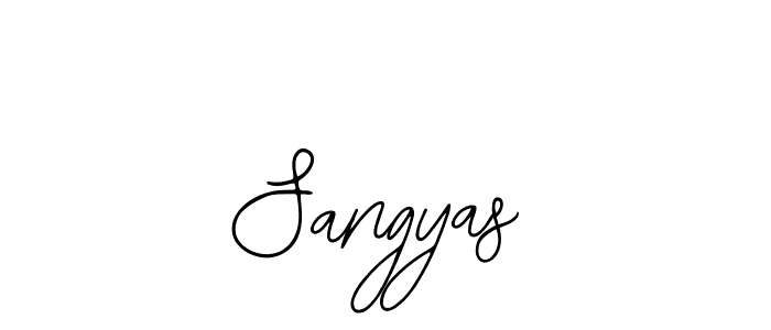 How to make Sangyas signature? Bearetta-2O07w is a professional autograph style. Create handwritten signature for Sangyas name. Sangyas signature style 12 images and pictures png