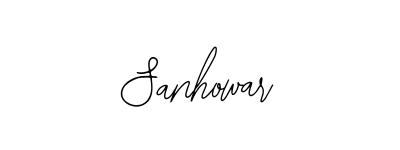 Design your own signature with our free online signature maker. With this signature software, you can create a handwritten (Bearetta-2O07w) signature for name Sanhowar. Sanhowar signature style 12 images and pictures png