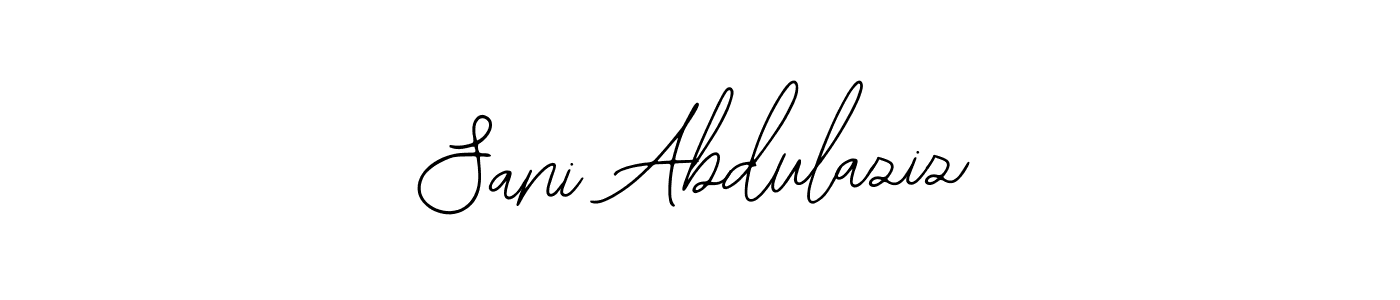 Sani Abdulaziz stylish signature style. Best Handwritten Sign (Bearetta-2O07w) for my name. Handwritten Signature Collection Ideas for my name Sani Abdulaziz. Sani Abdulaziz signature style 12 images and pictures png