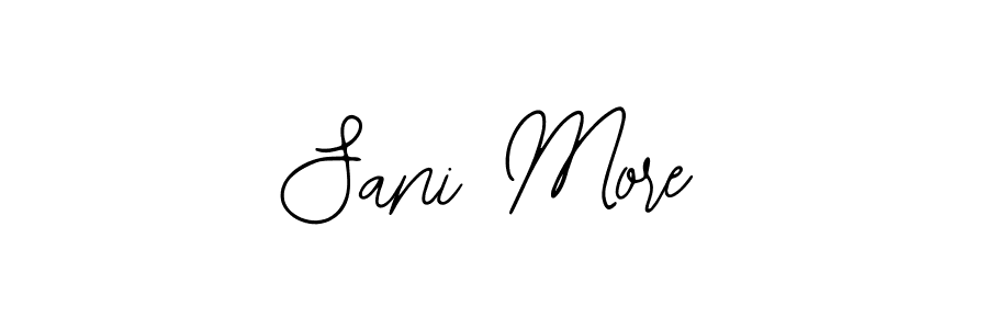 Best and Professional Signature Style for Sani More. Bearetta-2O07w Best Signature Style Collection. Sani More signature style 12 images and pictures png