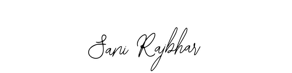 This is the best signature style for the Sani Rajbhar name. Also you like these signature font (Bearetta-2O07w). Mix name signature. Sani Rajbhar signature style 12 images and pictures png