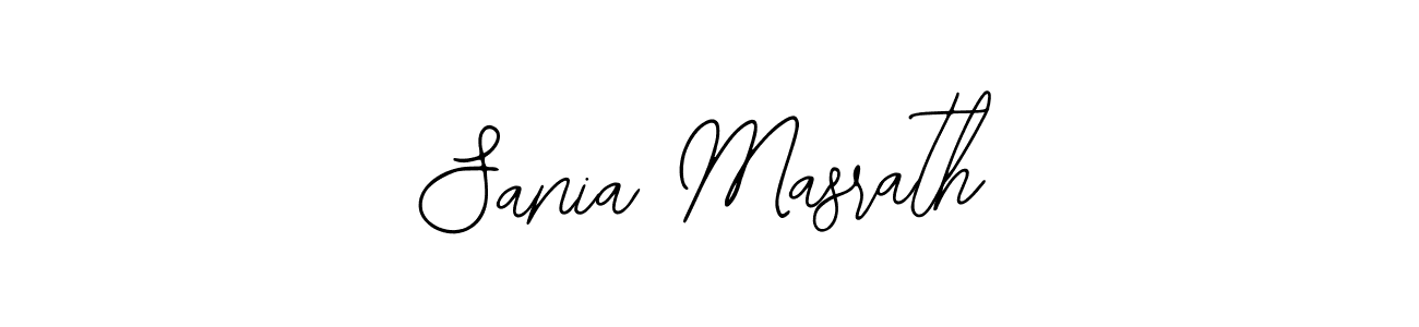 Also You can easily find your signature by using the search form. We will create Sania Masrath name handwritten signature images for you free of cost using Bearetta-2O07w sign style. Sania Masrath signature style 12 images and pictures png