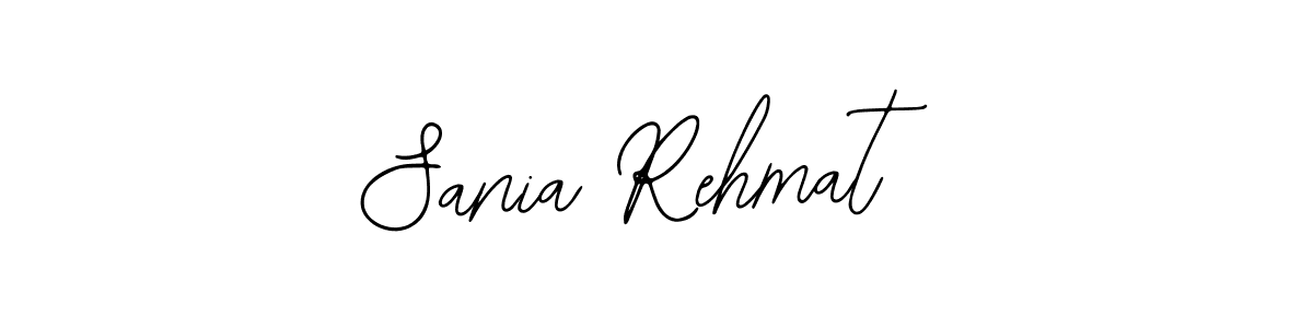 Bearetta-2O07w is a professional signature style that is perfect for those who want to add a touch of class to their signature. It is also a great choice for those who want to make their signature more unique. Get Sania Rehmat name to fancy signature for free. Sania Rehmat signature style 12 images and pictures png